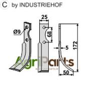 Blade, right model - AgriParts