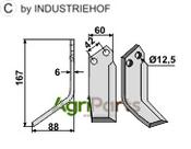 Blade, left model - AgriParts