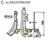 Blade, right model - AgriParts