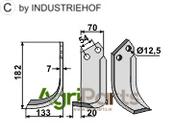Blade, left model - AgriParts