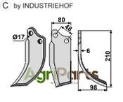 Blade, right model - AgriParts