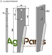 Tine for rotary harrows - AgriParts