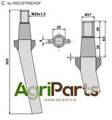 Tine for rotary harrows - AgriParts
