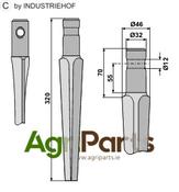 Tine for rotary harrows - AgriParts