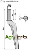 Tine for rotary harrows - AgriParts