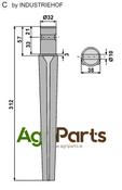 Tine for rotary harrows - AgriParts