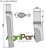 Tine for rotary harrows - AgriParts