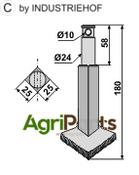 Rotary-tine - AgriParts