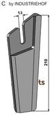 Welding-point - left - AgriParts image