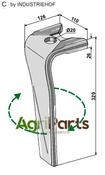 Tine for rotary harrows, right model - AgriParts