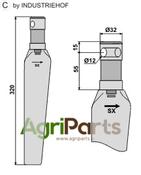 Tine for rotary harrows, left model - AgriParts