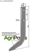 Row cutter hook - AgriParts image