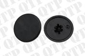 Dust Cap Lens Black - AgriParts image