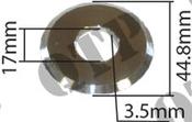 Chrome Steering Washer - AgriParts image