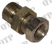 Adaptor 1/2" Male x 3/8" Female BSP - AgriParts image