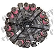 Clutch Super Dexta (Dual) c/o Main Disc &amp; PTO Pressure Plate &amp; PTO Disc &amp; Main Disc - AgriParts image
