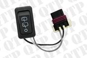 Toggle Rocker Switch Dash Screen Washer - AgriParts