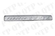 Badge Fordson Dexta Side - Chromed - AgriParts