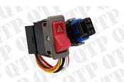 Toggle Rocker Switch Hazard Light - AgriParts image