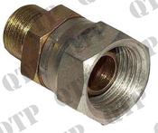 Adaptor 3/8" Male x 1/2" Female BSP - AgriParts image