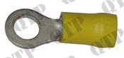 Yellow Round Terminal M6 - AgriParts image