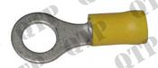 Yellow Round Terminal M8 - AgriParts image