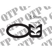Draught Excluder Rubber - AgriParts image