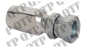 Coupling 1/2" BSP Female / Male Straight - AgriParts image