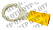 Yellow Round Terminal M10 - AgriParts image
