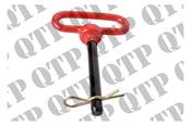 Red Head Hitch Pin - AgriParts