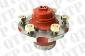 Wheel Hub with Bearings, Caps &amp; Studs - AgriParts image