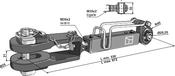 Lifting link fork M30x2 image