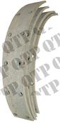Brake Lining 35 135 - Set With Correct Rivets Complete shoe is 1250 Rivets are J7/48 **Hard Lining Material**  2" x 14" Long image