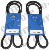 Fan Belt 2640 2680 - 13 X 1500 - PAIR image