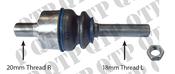 Ball Joint Ford 10 Carraro Axle LH  LH Thread Also fits Case IHC 4200 95 CS CX image