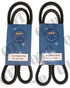 Fan Belt 4200 High Visibility - 13 x 1295 Air Conditioning PAIR Green Engine 4225 4235 4240 4245 4255 4260 image
