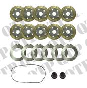 Brake Kit Ford 10 Series 6 Cylinder Meritor 10 x Brake Disc  6 x Intermediate Disc ** 41791 is for 40 Series with 8 Discs ** image
