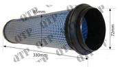 Air Filter Inner Deutz Agro Star 6.11 D06 Series D07 Series DX Series DX6 Series DX AB ** Outer is 1673 ** image