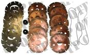 Square Axle Brake Kit Massey Ferguson 100 / 200 / 300 / 500 / 600 's Tangential Bra 4200 / 4300 / 5300 's up to ser. no L44241 up to WK44/02 image