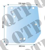 Glass 5400 Rear Window - Flat Bottom Cab 5425 - 5465 image