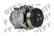 Compressor Air Conditioning Massey Ferguson 6 Grooves 5600 Series 5700 Series 6600 Series image