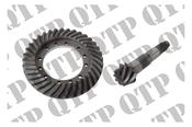 Crown Wheel &amp;amp; Pinion Set Massey Ferguson 398 399 (1006.6 Engine ) Axle AG - Hydro lock Z=8/36 image