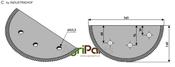 Fodder mixer knives image