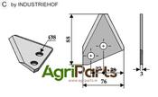 Fodder mixer knives image