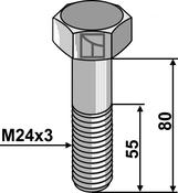 Bolt M24x3 – 8.8 (101.770170) image