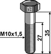 Hexagon bolt M10x1,5×35 without nut (103593110) image