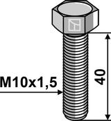 Hexagon bolt M10x1,5×40 without nut (104093310) image