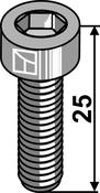 Hexagon socket bolt M12x1,75×25 (1225912) image