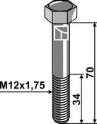 Shear bolt M12 without nut (1270406) image