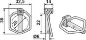 Linch pin 6.0Ã21 (16-ST36-A2G) image